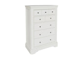 Mabel Bone Eight Drawer Tall Chest